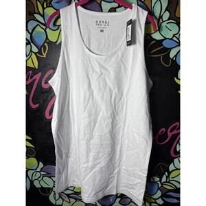 BoohooMAN Tall Tank Top, Large, White
